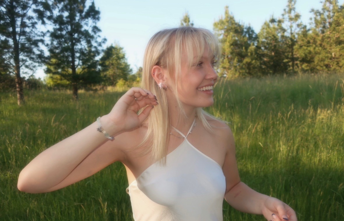 Beautifully curated ear by Emerald & Opal Piercing Studio